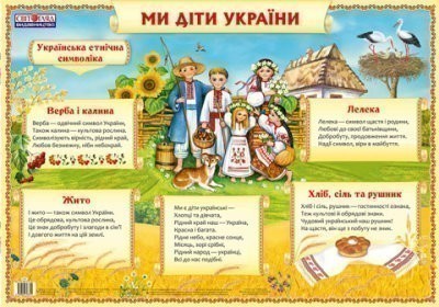 Плакат. Ми діти України