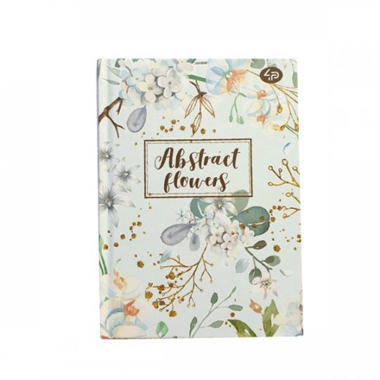 Блокнот TM Profiplan "Abstract flowers" blue, A6