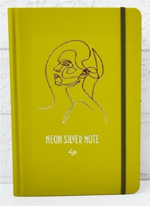 Блокнот TM Profiplan Office "Neon silver note" olive,...