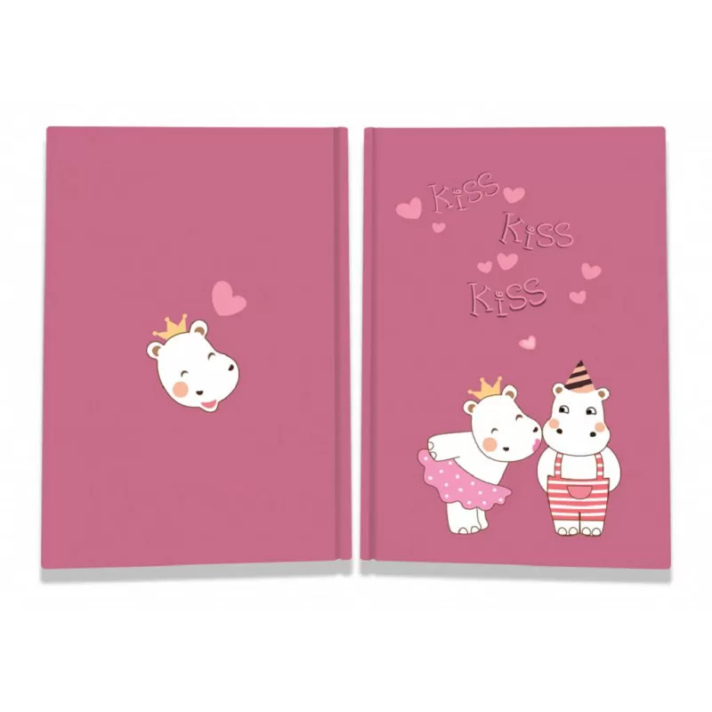 Блокнот TM Profiplan "Sweet love note" hippos, А6