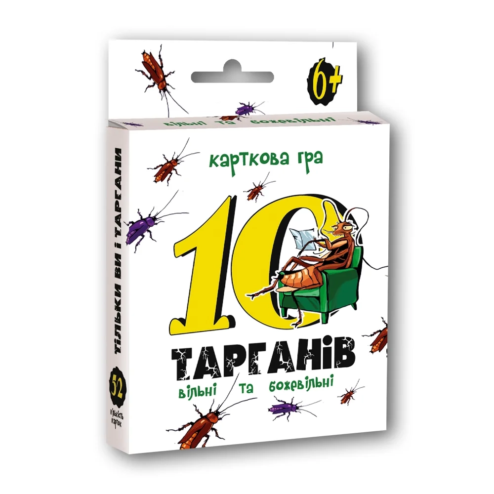 Настільна гра 30232 "10 тарганів"