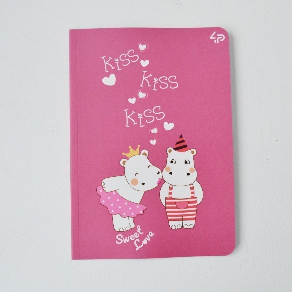 Блокнот TM Profiplan "Sweet love note" hippos, А5
