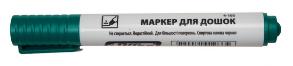 Маркер д/дошок, 1-3мм, кругл.вістр., спирт.основа,...