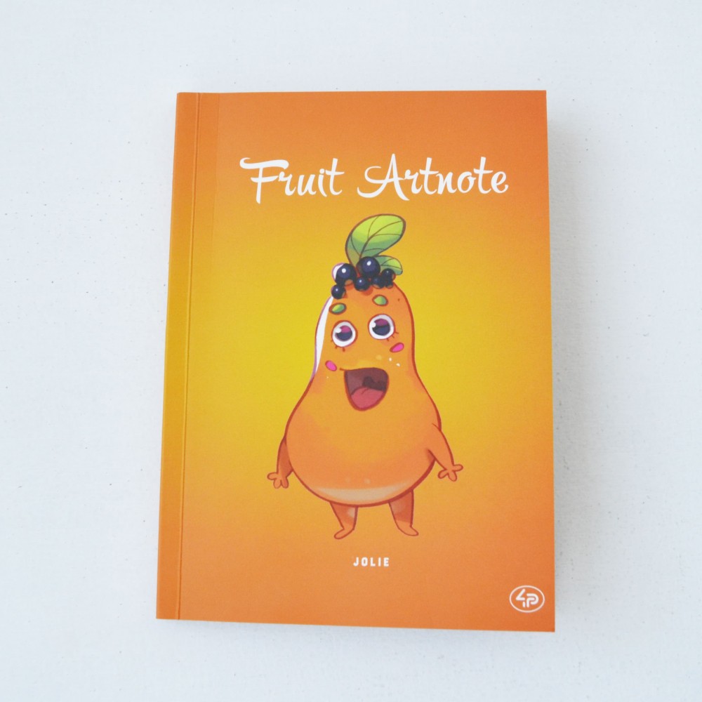 Блокнот TM Profiplan "Fruit artnote"Jolie" papaya,...