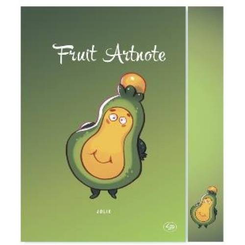 Блокнот TM Profiplan "Fruit artnote"Jolie" avocado,...