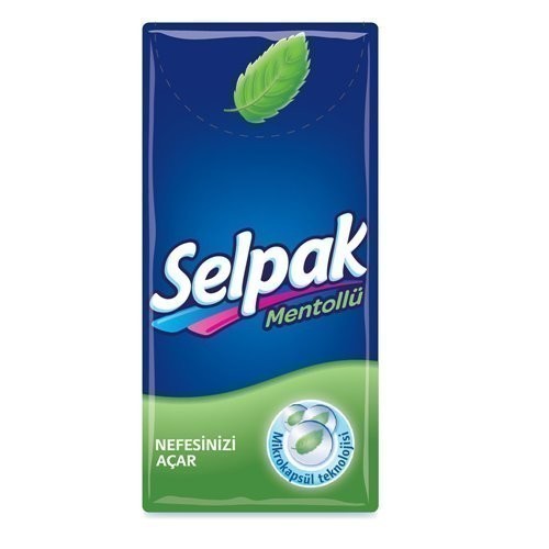 Хусточка кишенькова Selpak гігієніч. ментол
