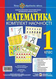 Обкладинка Математика 1 кл. Комплект наочності. НУШ