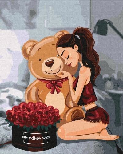 Набір для розпису по номерах. "One million roses" 40*50см