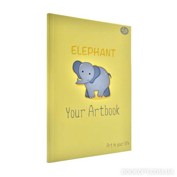 Блокнот TM Profiplan "Artbook elephant", A5