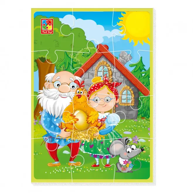 М'які пазли "Курочка Ряба"