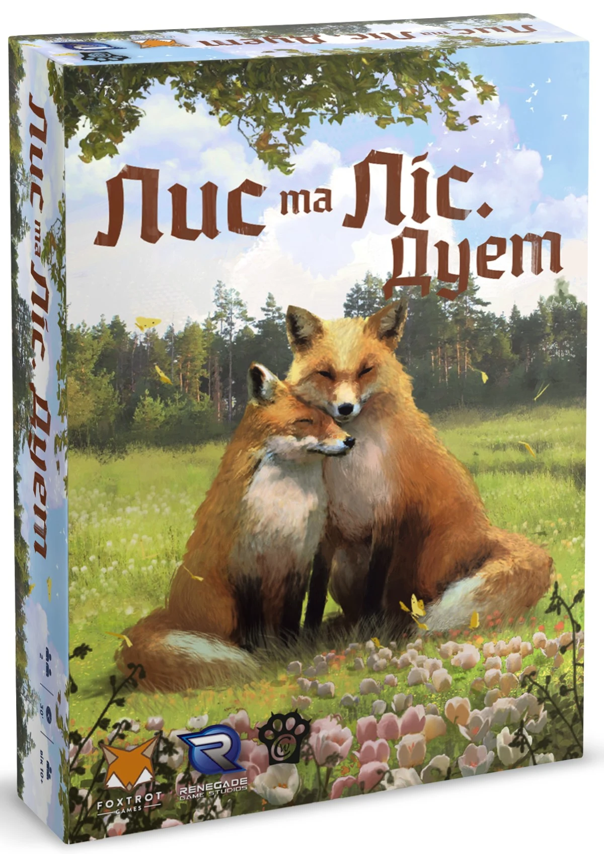 Настільна гра Лис та Ліс Дует (The Fox in the Forest...