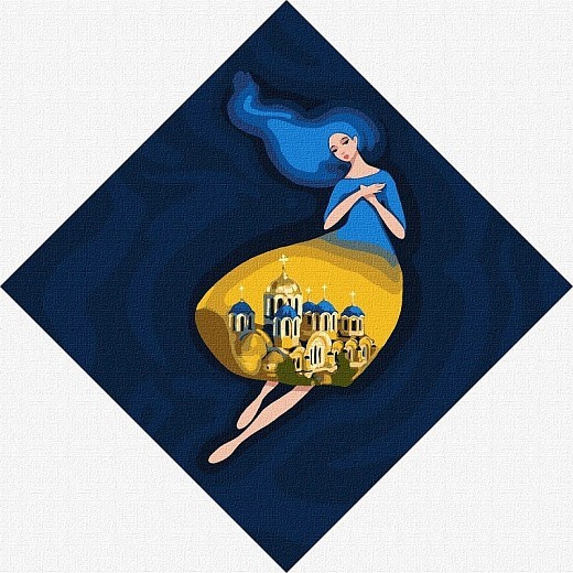 Набір для розпису по номерах. "Берегиня Володимирська"...