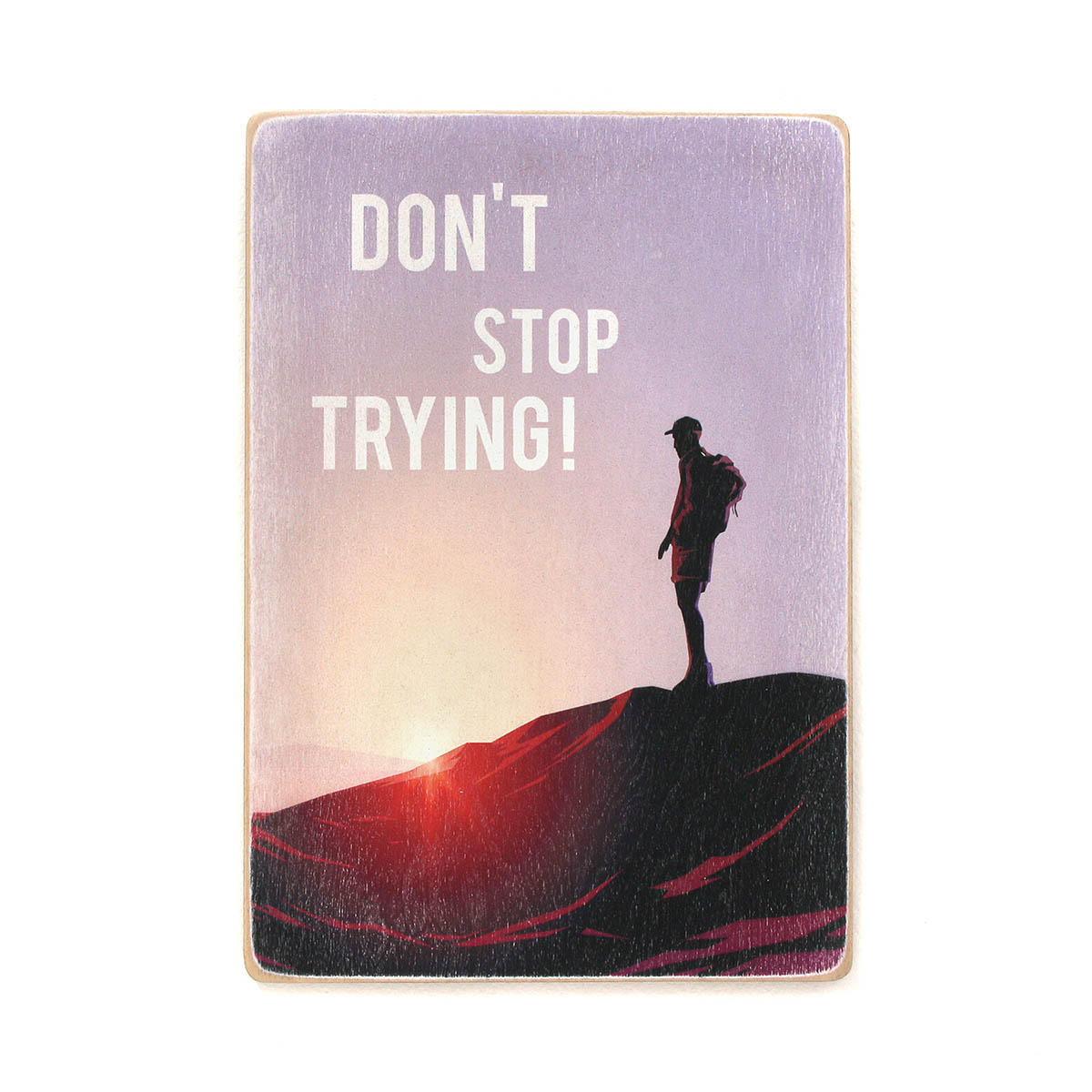 Постер 'Don't stop trying!'