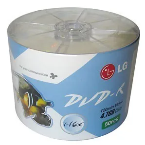 Диск mini DVD R LG 1.46Gb 4-швидк. slim