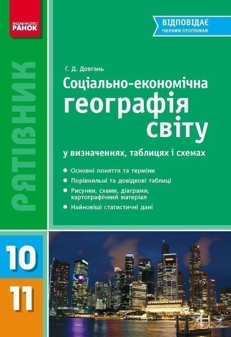 Соціально-економічна географія світу в визначеннях,...