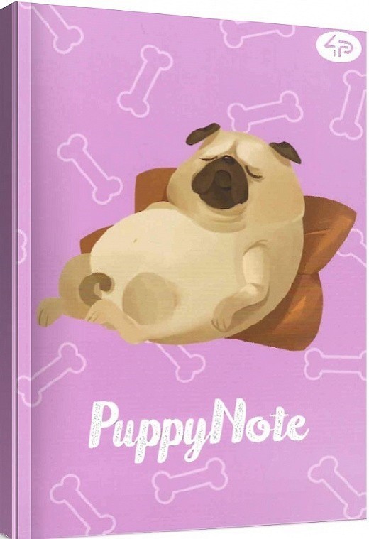 Блокнот TM Profiplan "Puppy Note", lilac A6 mini