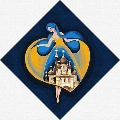 Набір для розпису по номерах. "Берегиня Миколаєва"...