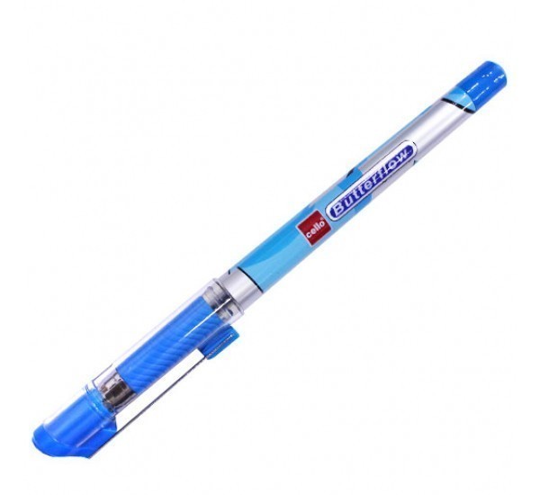 Ручка кулькова синя Butterflow 1208 blue