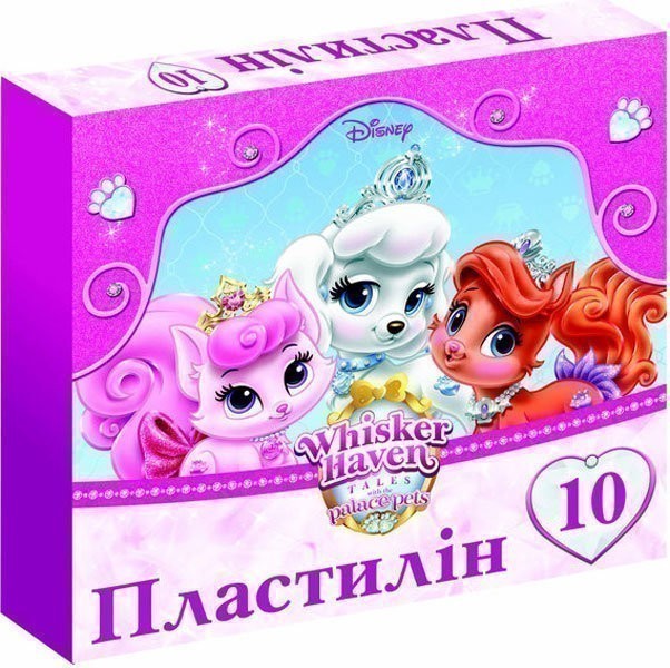 Пластилін Для малят із воском 10 кольорів Серія Palace...