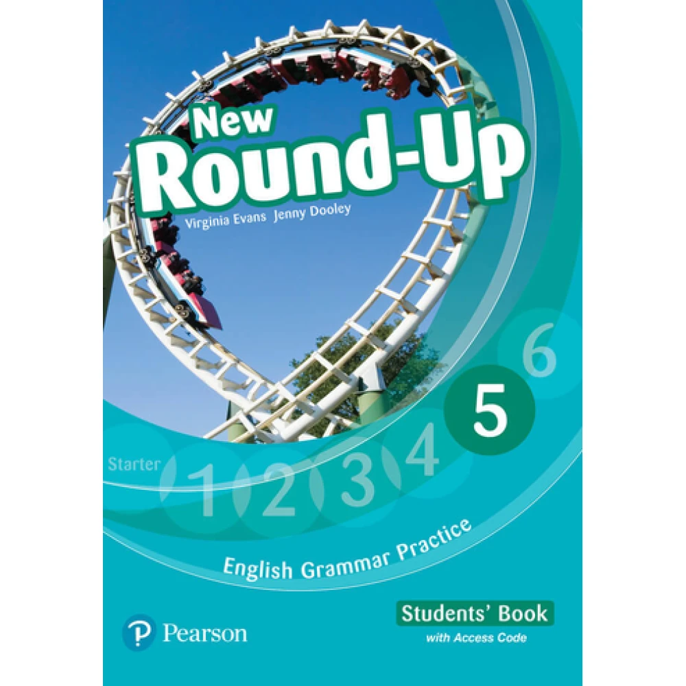 Обкладинка Англійська мова. Посібник з граматики. New Round-Up 5 Student's Book with access code