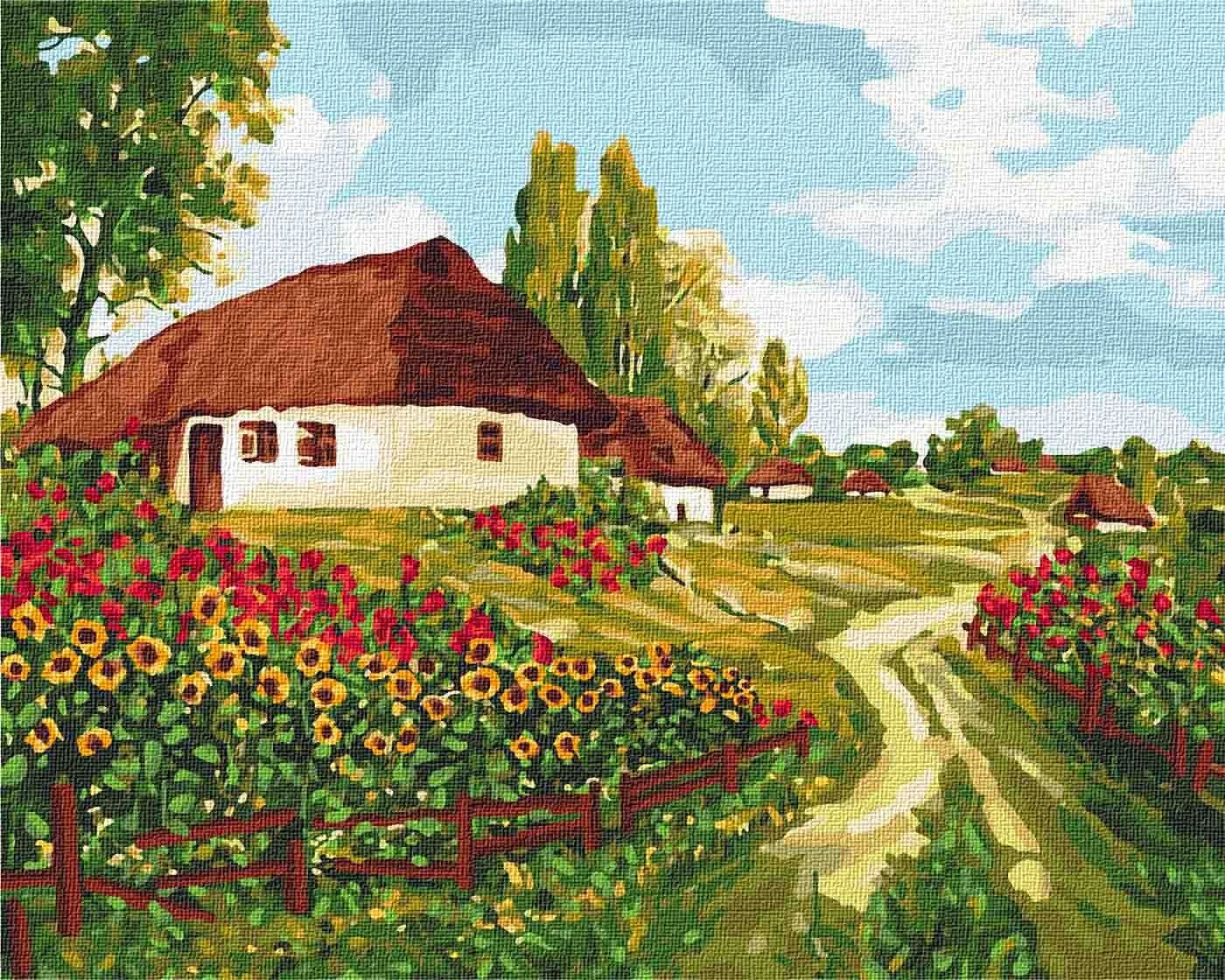 Набір для розпису по номерах "Українськими стежками"...