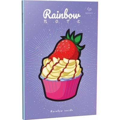 Блокнот TM Profiplan "Artbook Rainbow " Cake", violet,...