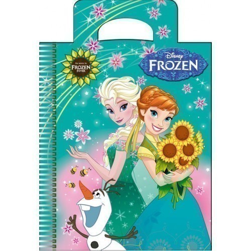 Блокнот для нотаток ф.А6, вирубка сумка, пружина, FROZEN...