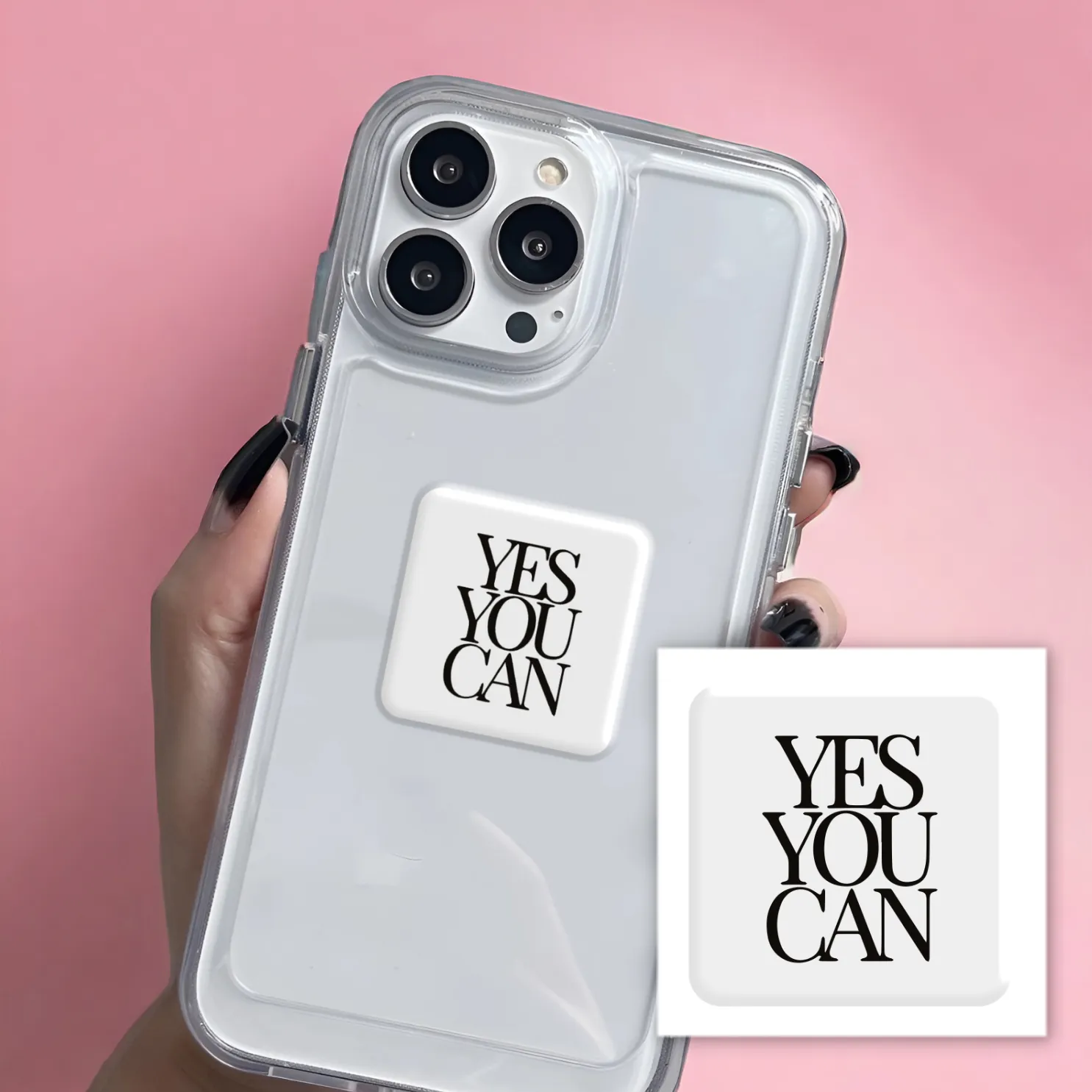 3D-стікер "Yes you can"