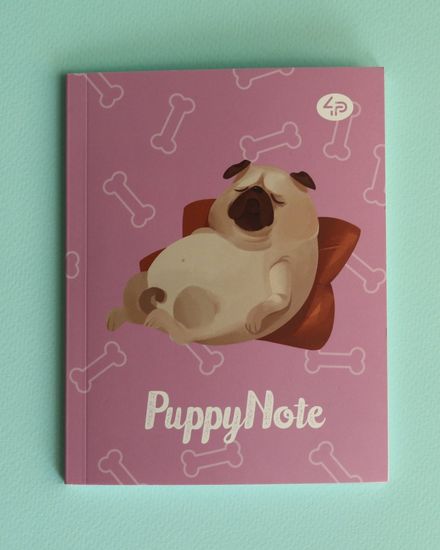 Блокнот TM Profiplan "Puppy Note", lilac A5 mini
