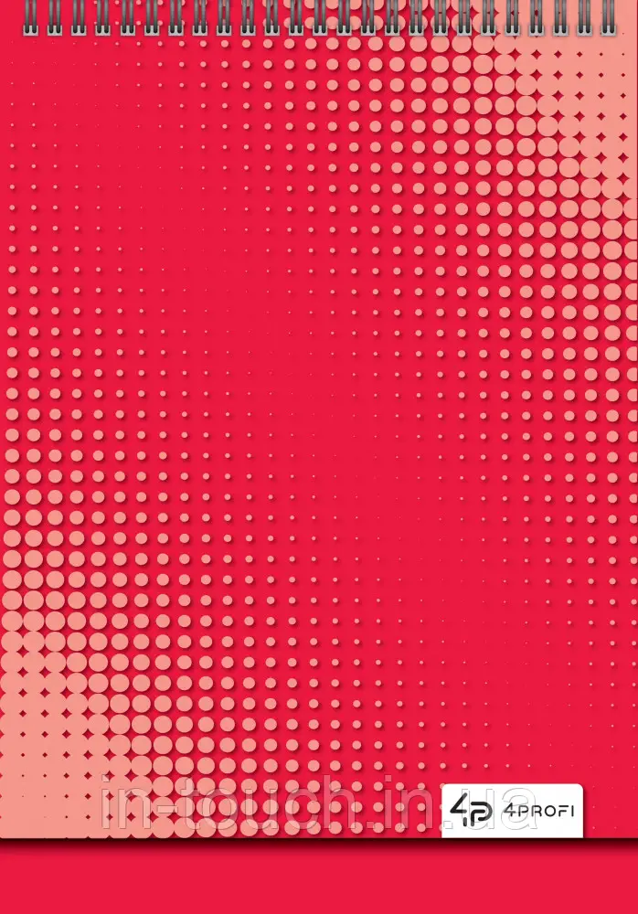 Блокнот TM Profiplan Office "Color office" red, А5