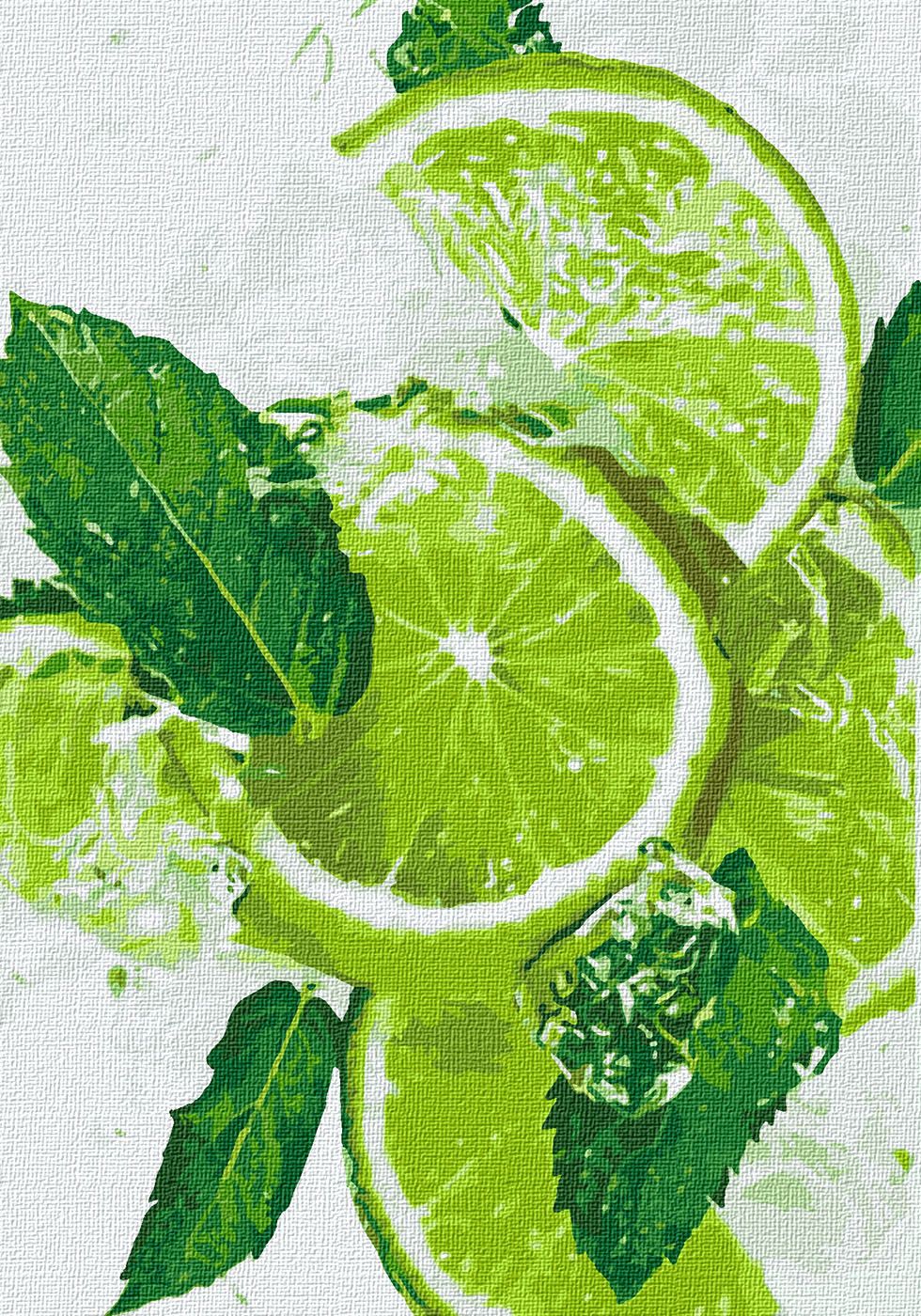 Набір для розпису по номерах. Натюрморт "Лаймовий фреш"...