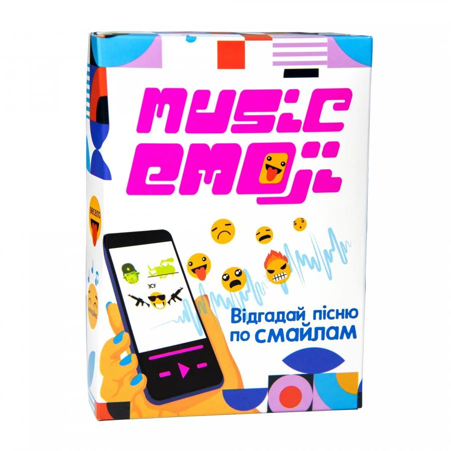 Настільна гра 30249 "Music Emoji" (укр)