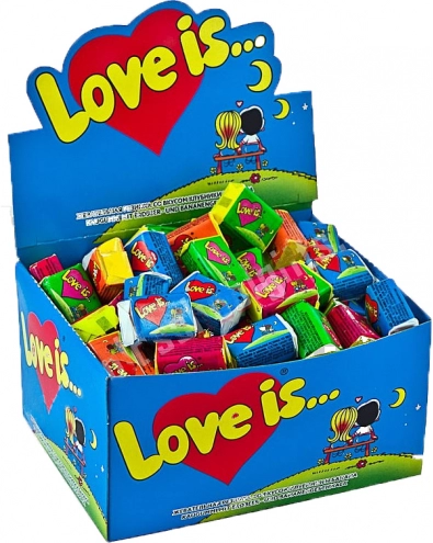 Жевательная резинка Love is