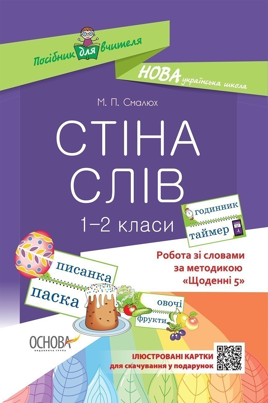 Стіна слів. 1-2 класи. Робота зі словами за методикою...